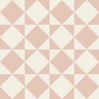 Modern Geometric Tiles - Cream wallpaper
