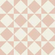 Modern Geometric Tiles - Cream
