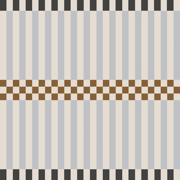 Scandinavian Stripe Checker Style