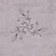 Japandi Calligraphy Leaves - Misty Mauve