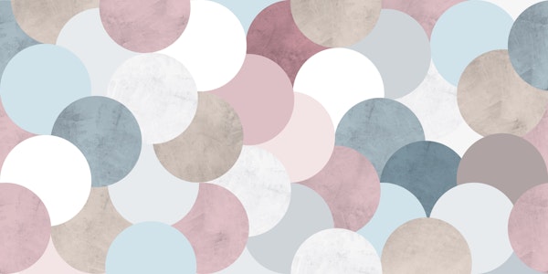Pastel Overlapping Circles