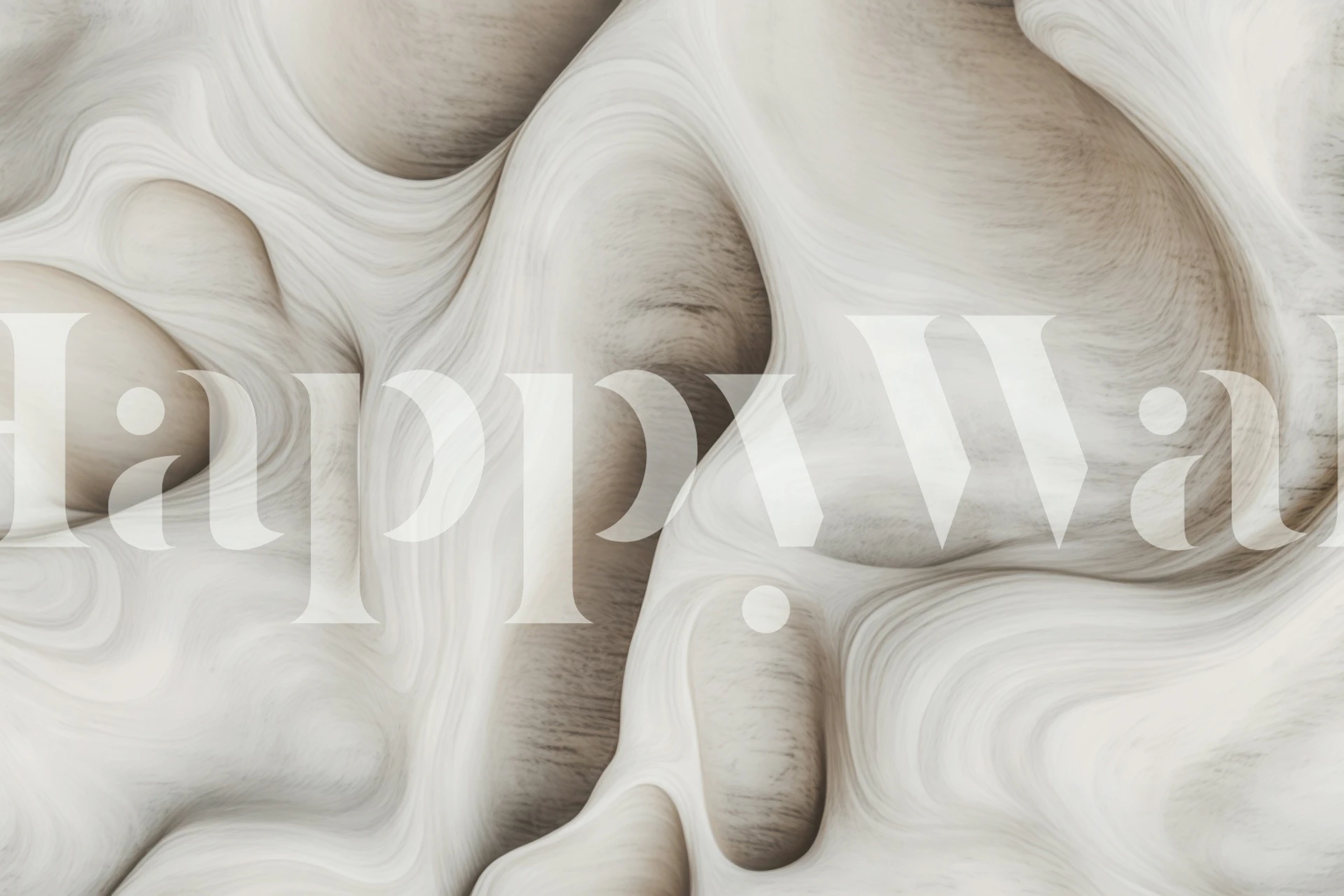 Calm Stone Wave Texture tapete istabā