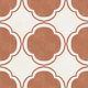 Mediterranean Quatrefoil Decor - Terracotta