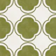 Mediterranean Quatrefoil Decor - Green