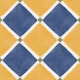 Mediterranean Rustic Checkerboard Y-B