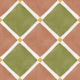 Mediterranean Rustic Checkerboard T-O