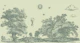 Vintage Scene in Pastel Ochre