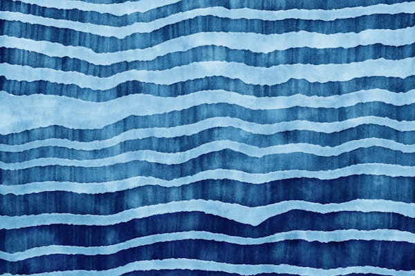 Indigo Shibori Fabric Design