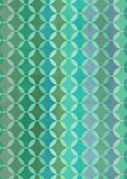 Seafoam Green Geometric Circles Large behang