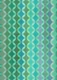 Seafoam Green Geometric Circles Small