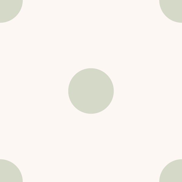 Serene Sage Polka Dots Large