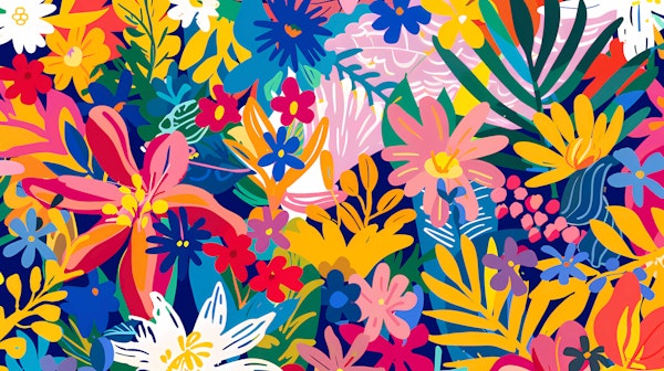 Color Pop Garden Flowers