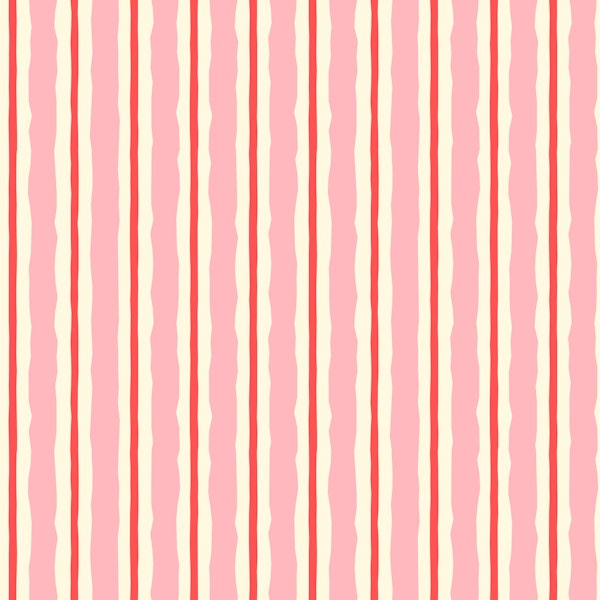 Bold Pink Stripes Design
