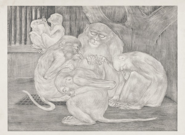Five Monkeys in a Cage