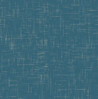 Mid Century Linen Texture Teal tapety