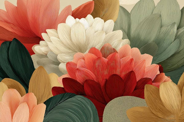 Layered Floral Harmony