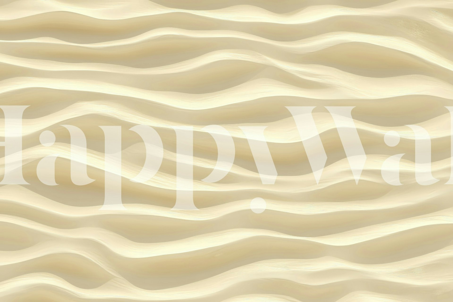 Soft sand waves texture wallpaper in a room