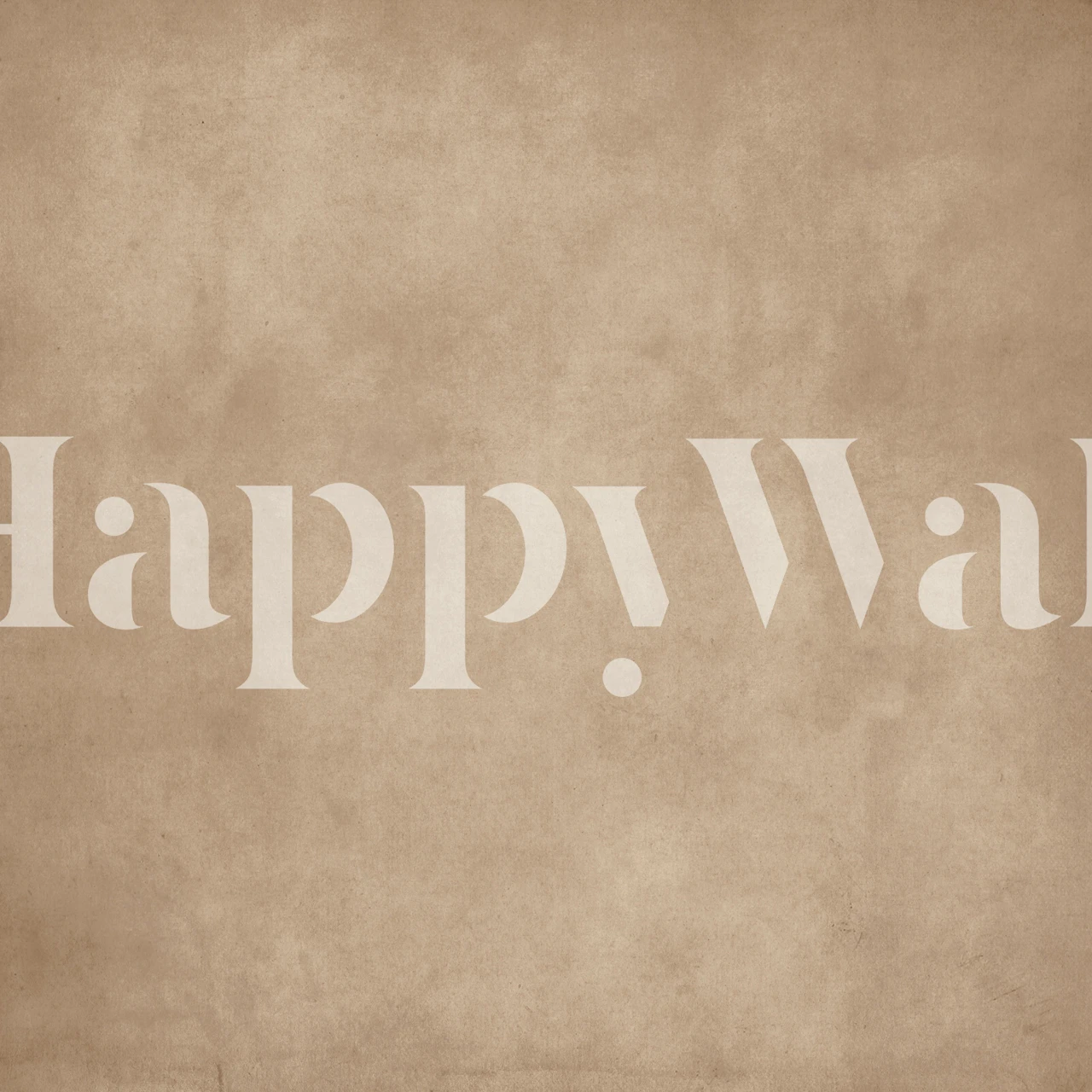 Dirty Paper - Blush wallpaper in a room