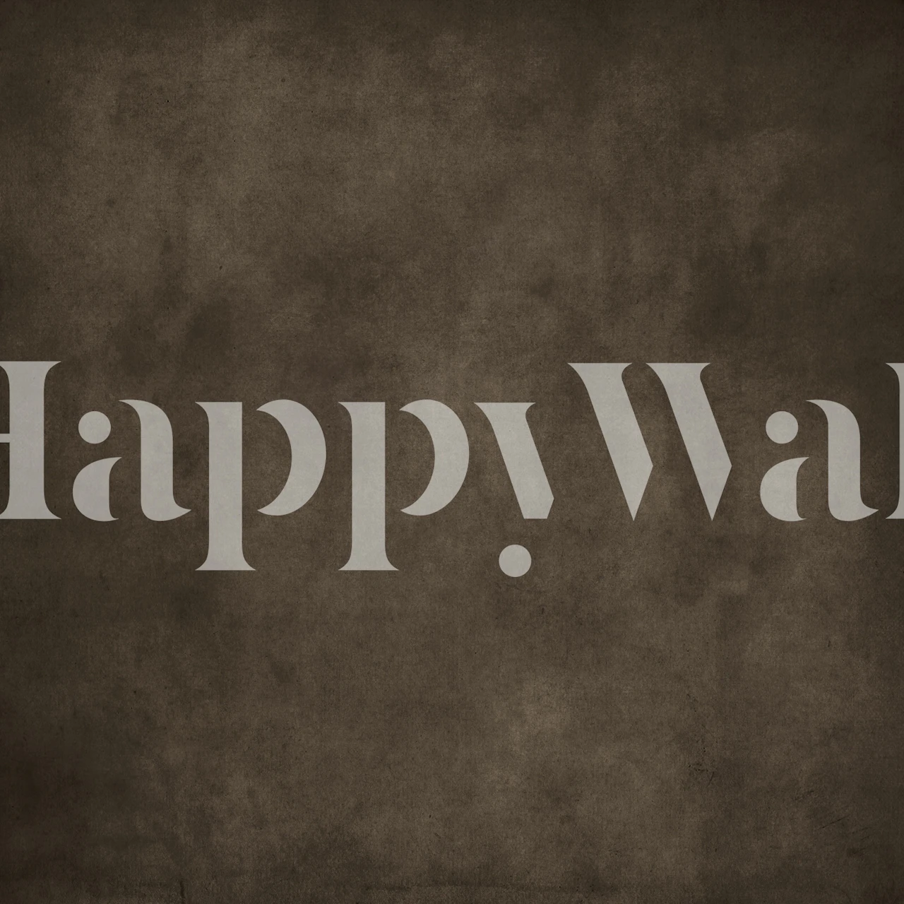 Dirty Paper - Chocolate wallpaper in a room