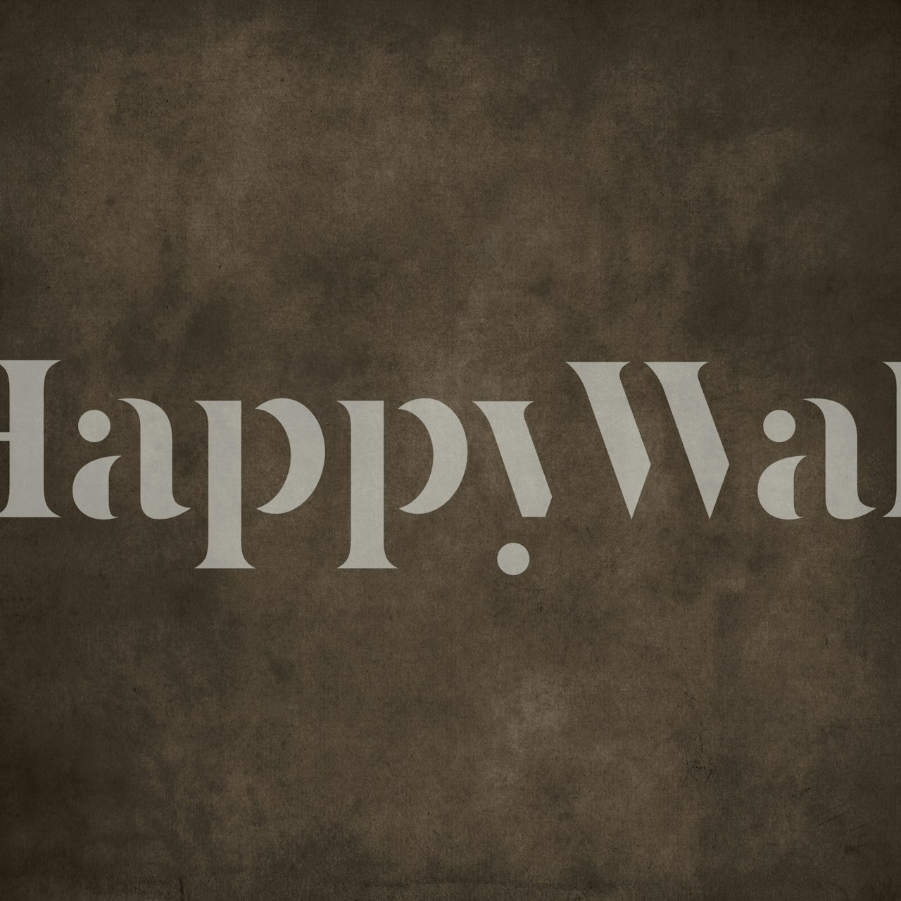 Dirty Paper - Chocolate wallpaper in a room