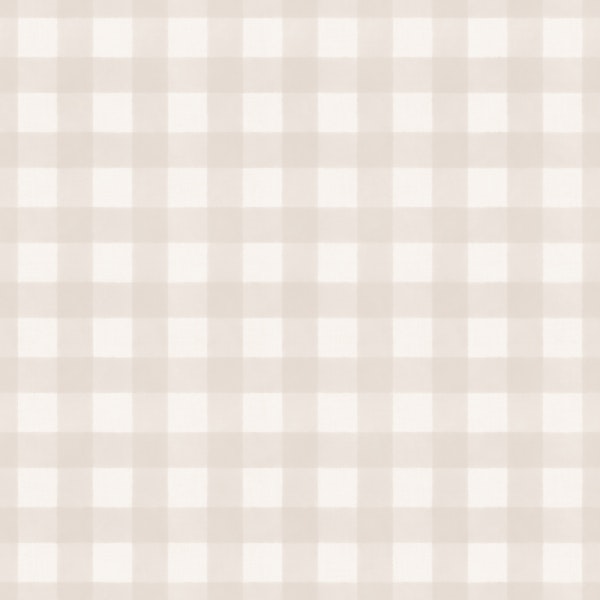 Watercolored Neutral Buffalo Check