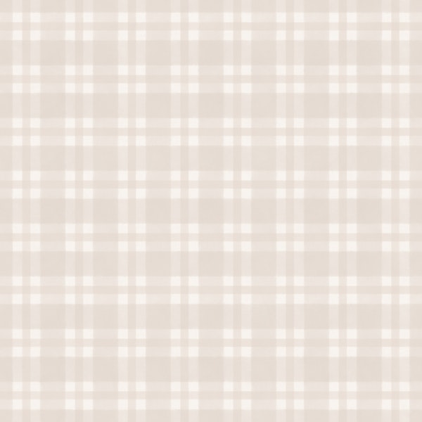 Watercolored Neutral Plaid