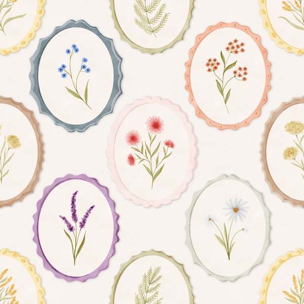 Wildflowers Gallery Wall