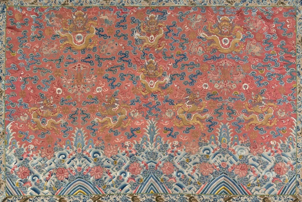 Dragon Panel from the Qing Dynasty