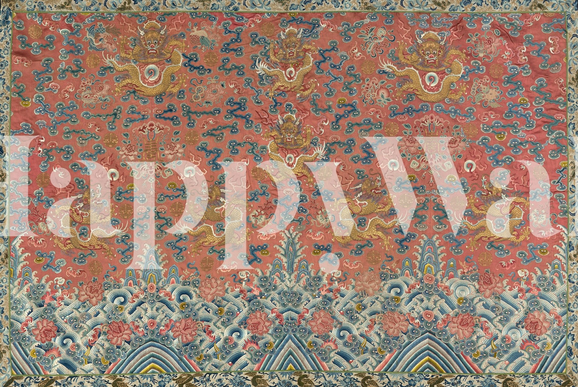 Dragon Panel from the Qing Dynasty wallpaper