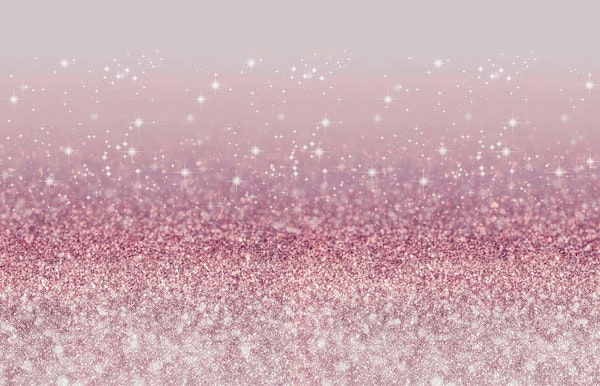 Rose Gold Glitter Gradient