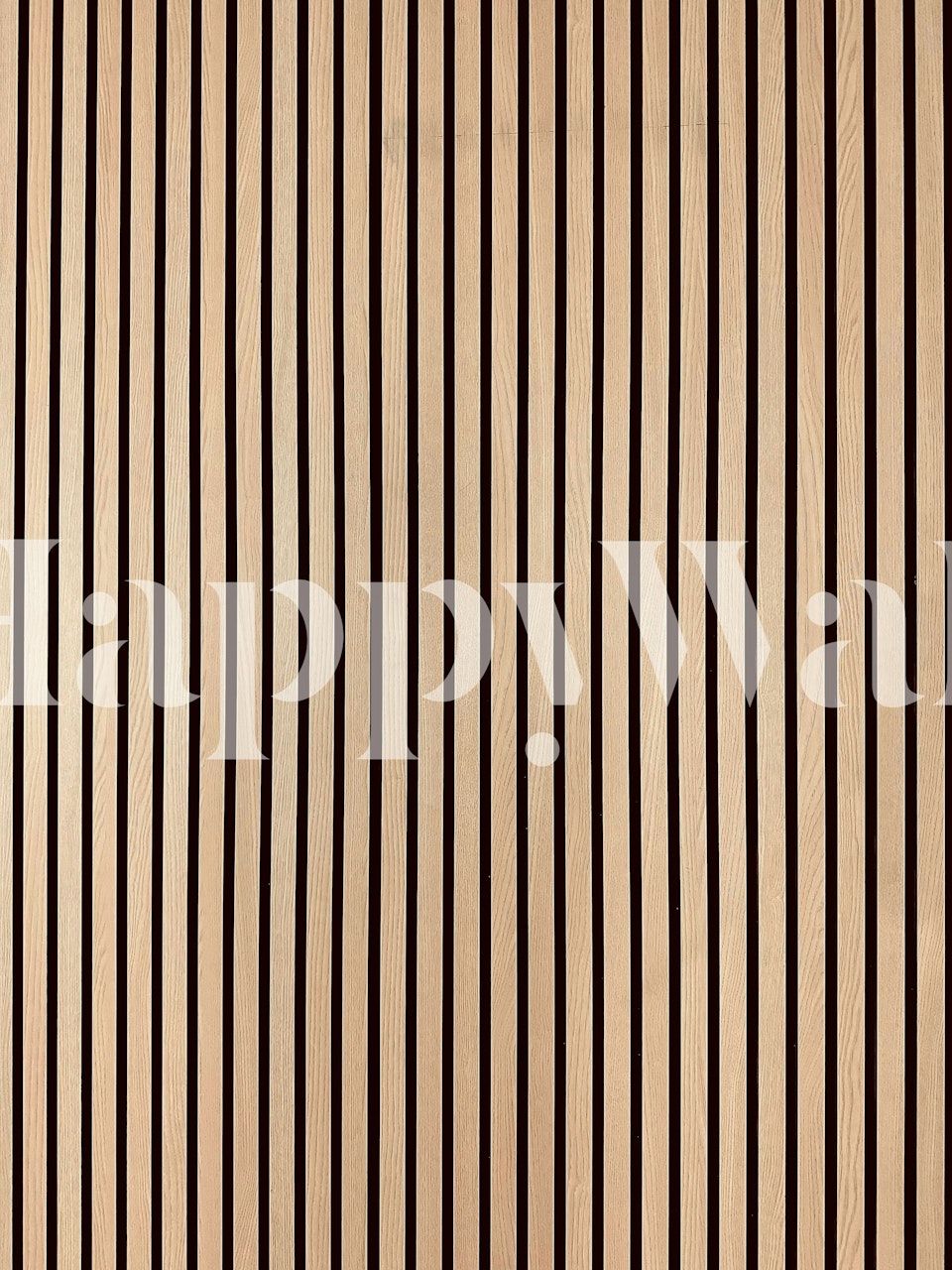 Modern Timber Wall Design tapetti huoneessa