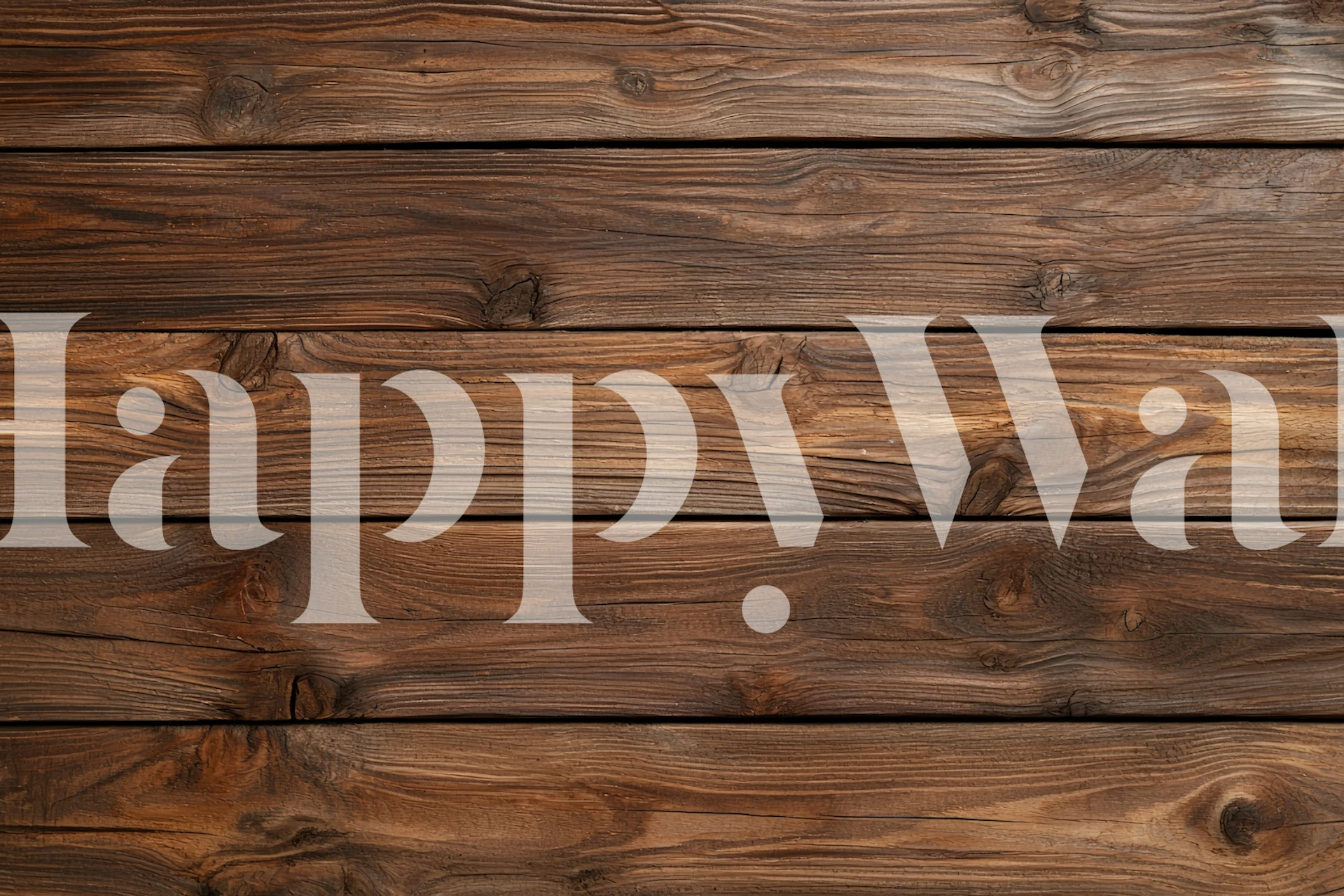 Dēļu koka tekstūras tapete istabā