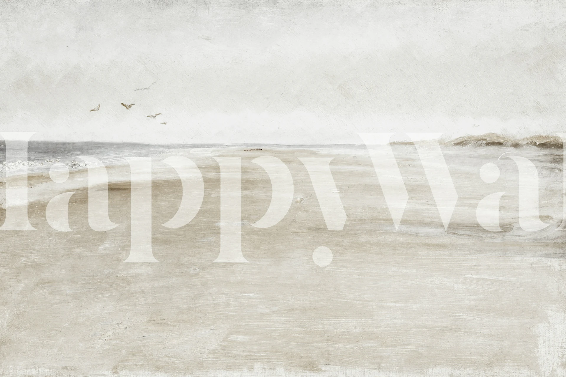 Balance Landscape wallpaper in a room