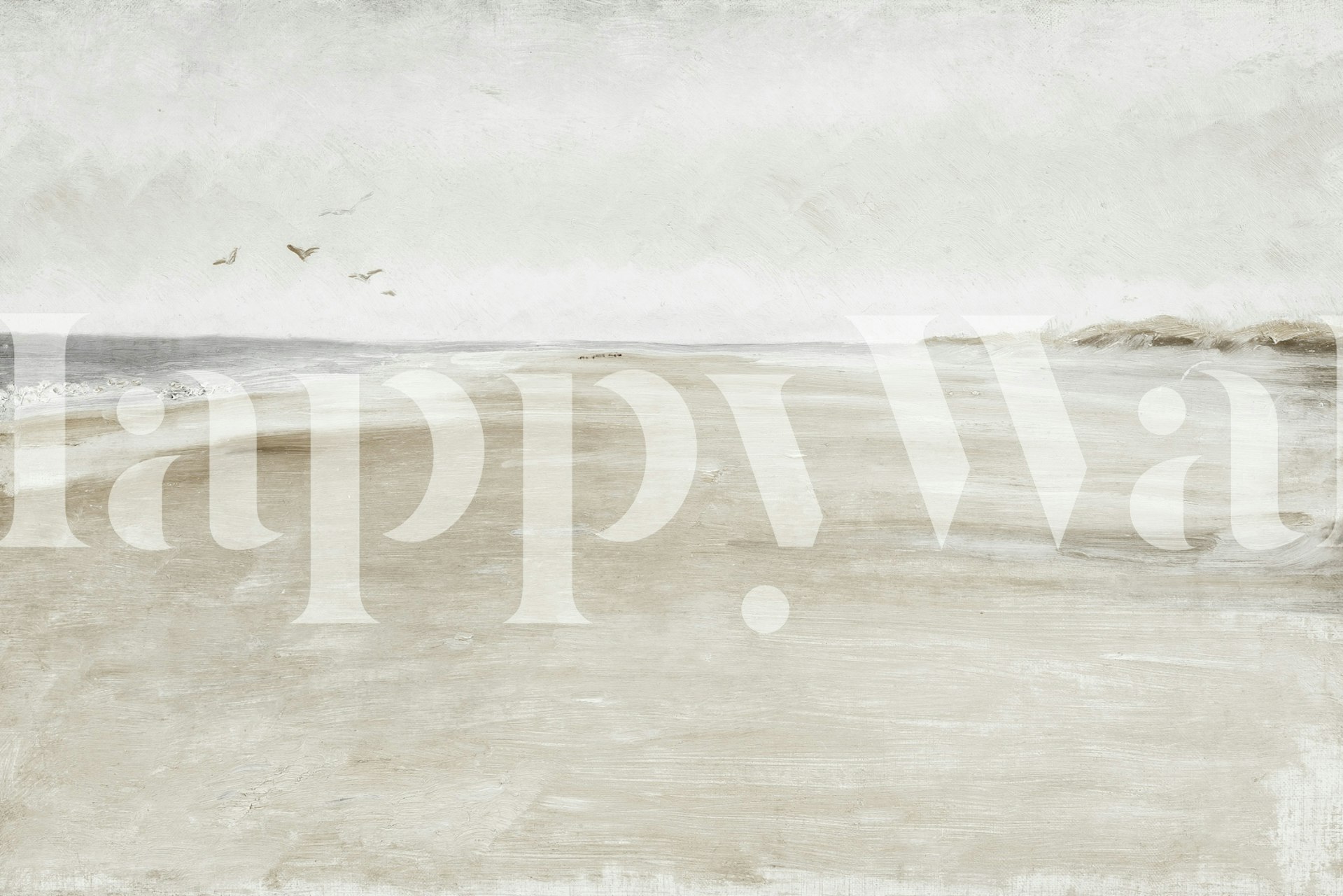 Balance Landscape wallpaper in a room