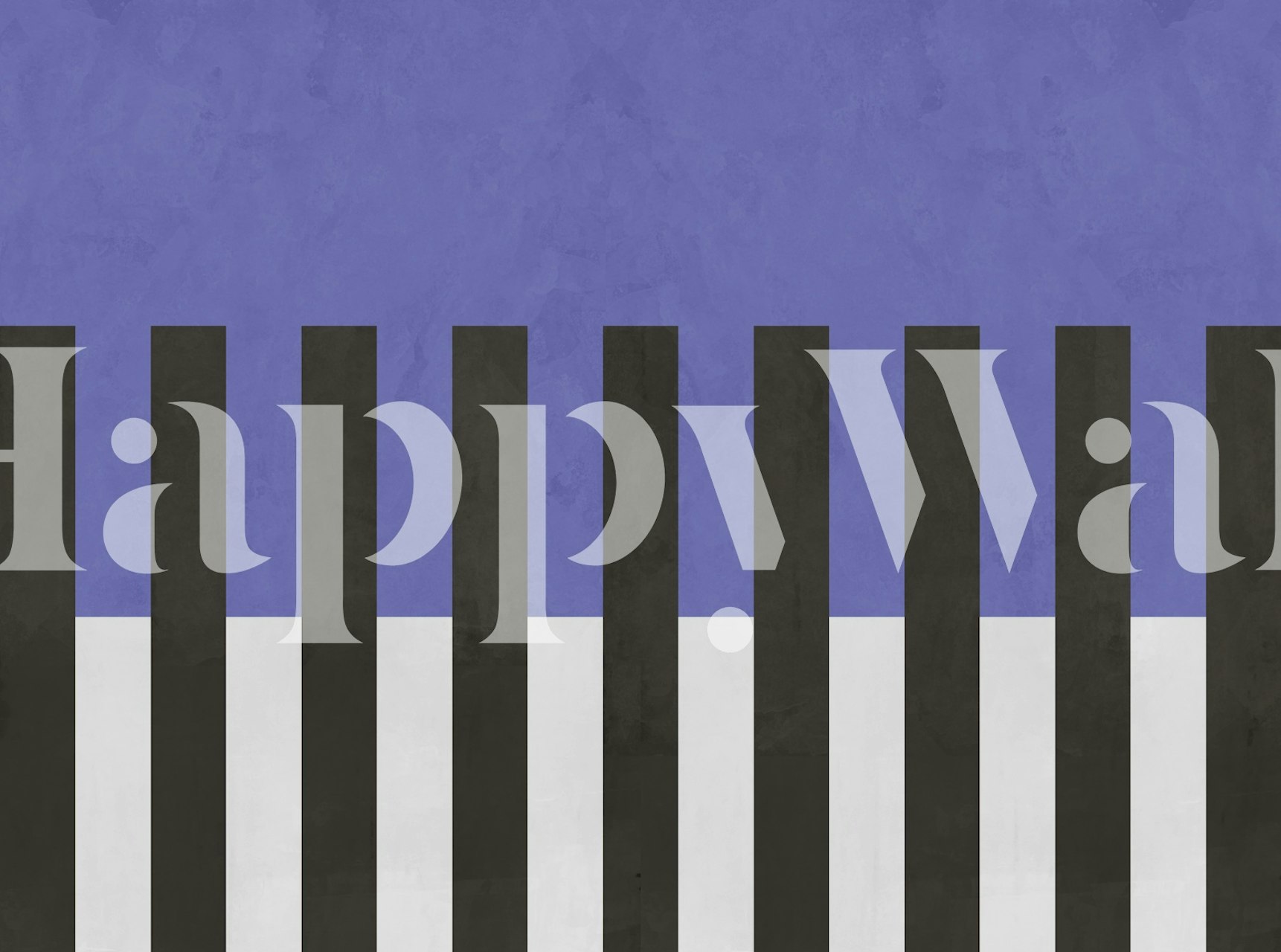 Piano Very Peri tapeta v místnosti