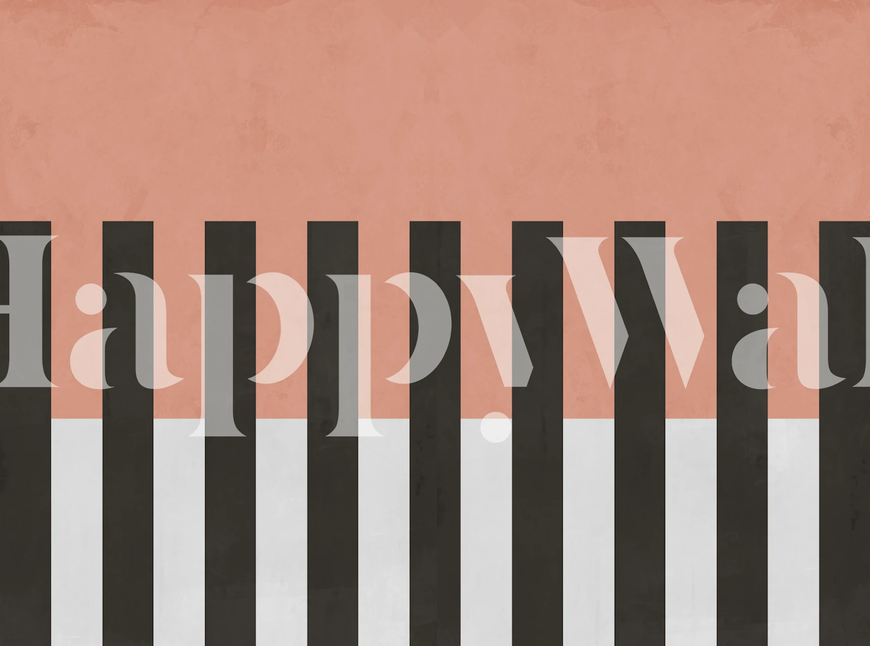 Piano Muted Clay tapete istabā