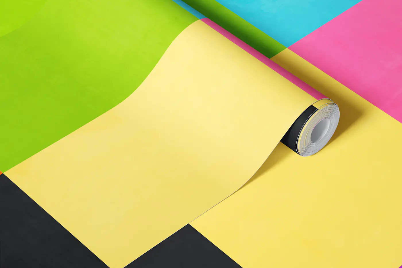 Patchwork Wall wallpaper roll