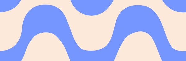 Bold Abstract Waves Copacabana