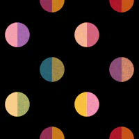 Half-Moon on a Black Night wallpaper