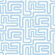 Pastel Blue Abstract Maze
