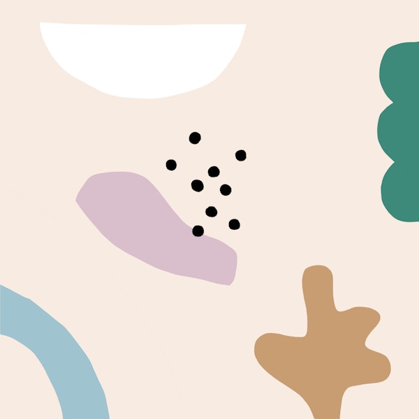 Scandinavian Pastel Abstract Shapes