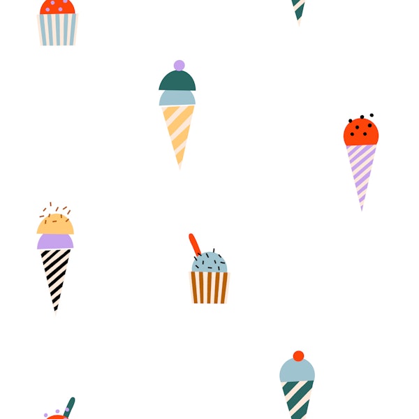 Playful Ice Cream Cones