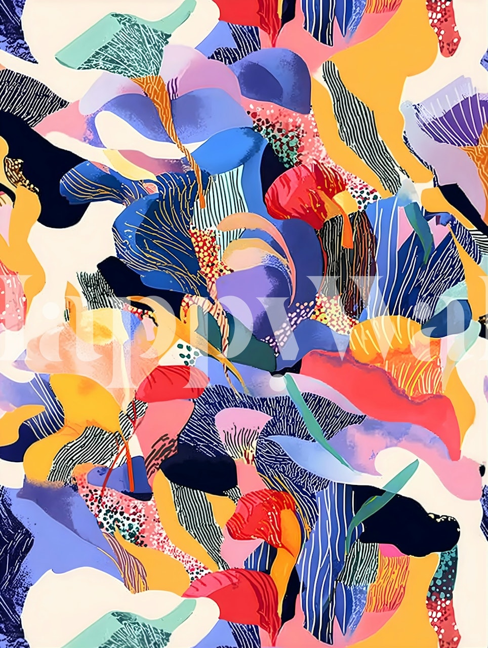 Brightburn wallpaper design in a room