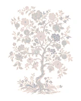 Vintage Pomegranate Chinoiserie Tree wallpaper