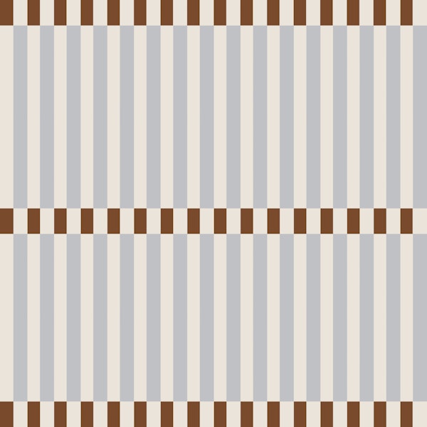Coastal Blue Gray Stripe Bands