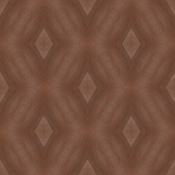 Warm Walnut Geometric Texture