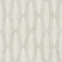 Textured Scandi Leaf - Beige wallpaper