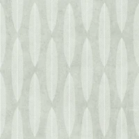 Textured Scandi Leaf - Stone Grey wallpaper
