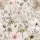 Flower paradise shades of beige and pink
