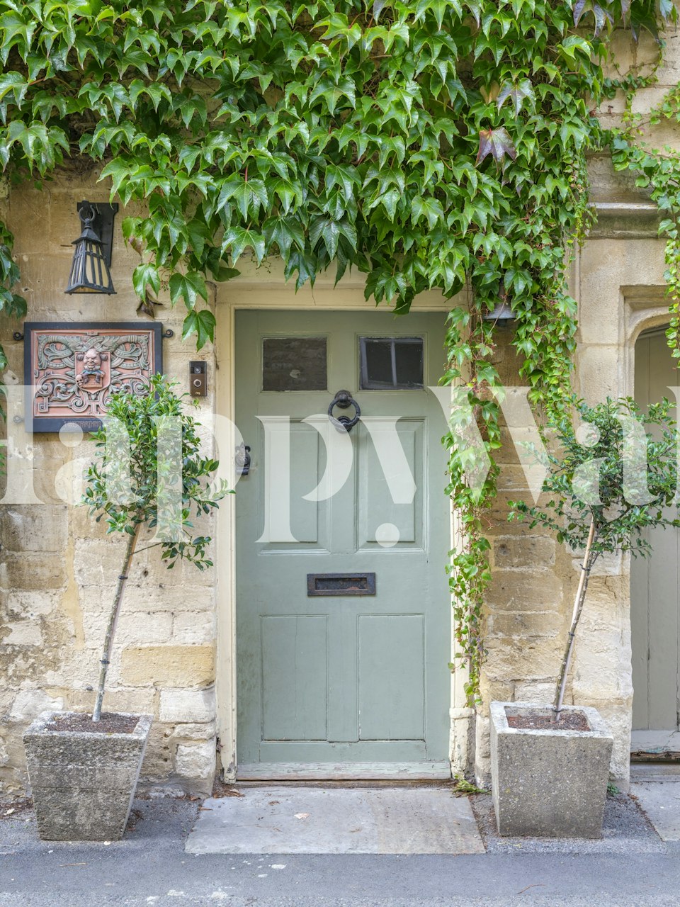 English Ivy Entrance wallpaper | Happywall